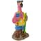 11.5" Tropical Pink Flamingo Outdoor Garden Statue